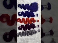 มะลาเซีย สีชมพูบริเวณ หัวผมมนุษย์ 20 นิ้ว 1B ดูธรรมชาติ