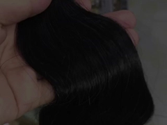 ชุดอินเดีย ชุดบราซิล Remy หัวผมมนุษย์ สีดําธรรมชาติ