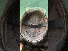 เปลือกผมมนุษย์บริสุทธิ์ 100% พร้อมสายรัด