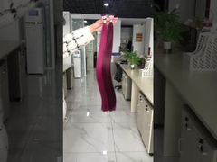 ส่วนขยายผมมนุษย์แบบ I Tip จัดเรียงหนังกำพร้าขายส่ง สี Burg และ 99J ส่วนขยายผมตรง