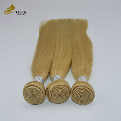 10A Ombre Hair Extensions 16 นิ้ว 100% เรมี่ 613 ผมบลอนด์