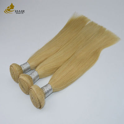 10A Ombre Hair Extensions 16 นิ้ว 100% เรมี่ 613 ผมบลอนด์