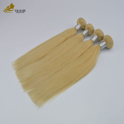 10A Ombre Hair Extensions 16 นิ้ว 100% เรมี่ 613 ผมบลอนด์