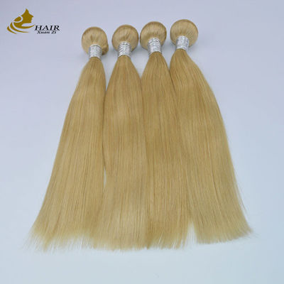 10A Ombre Hair Extensions 16 นิ้ว 100% เรมี่ 613 ผมบลอนด์