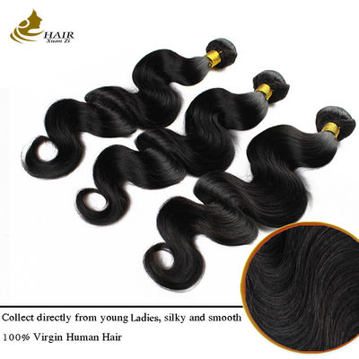 ODM Virgin Human Hair Bundles Body Wave Wig ผ้าใบขนของคนบริสุทธิ์