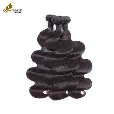 สายผมผสมผสาน มารดา Remy Hair Bundle สีดําธรรมชาติ