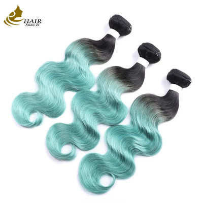 ขายตรงจากโรงงาน หัวผมมนุษย์บริสุทธิ์เวียดนาม 1b / สีน้ําเงิน สายผมตรง