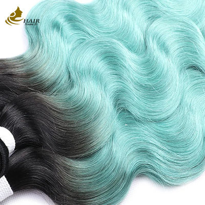 ขายตรงจากโรงงาน หัวผมมนุษย์บริสุทธิ์เวียดนาม 1b / สีน้ําเงิน สายผมตรง