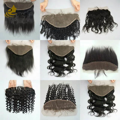 ราคาถูก สีจีน สีบริสุทธิ์ สีผมมนุษย์ 4X4 13*4