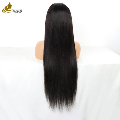 ผู้ขายขายยอดขาย 6*6 ผ้าขัดหน้า สีบริเวณศรีผมมนุษย์ สีดําธรรมชาติ