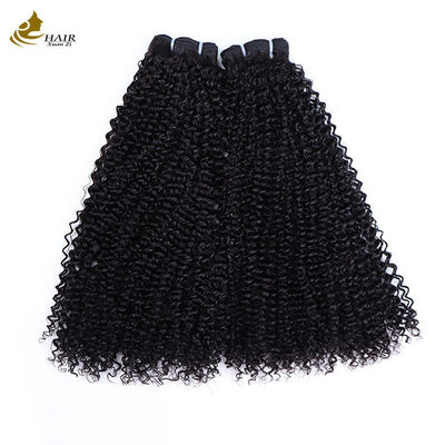 โรงงานคิวติกุล สะดวก ไวเวียดนามดิบ 100% Virgin Double Draw Afro Curly Human Hair Bundle