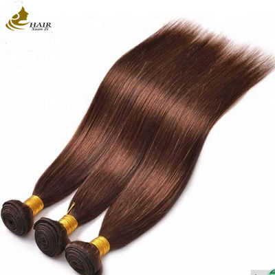 4# สี ช็อคโกแลต สีน้ําตาล สีตรง สีเส้นผมมนุษย์ สีเส้น