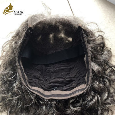 พร้อมที่จะใส่ ผ้าใบ Wig Hd ผิวหน้า ผ้าใบ Wig ผมมนุษย์
