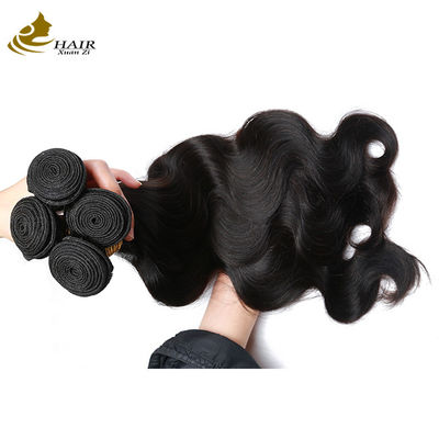 สภาพดี Body Wave 100% บราซิล Virgin Human Hair Bundles Remy Human Hair Weft Extensions สายดัดเส้นผมมนุษย์