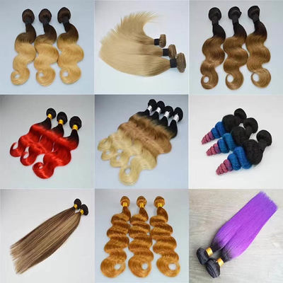 ชาวอินเดีย Remy Ombre ผูกผมมนุษย์ ขยายสีตามต้องการ