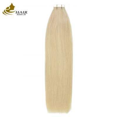 เทปติดต่อสองด้านใน Hair Extensions Hybrid Weft Extensions การขยายเส้นผมแบบ Hybrid Weft