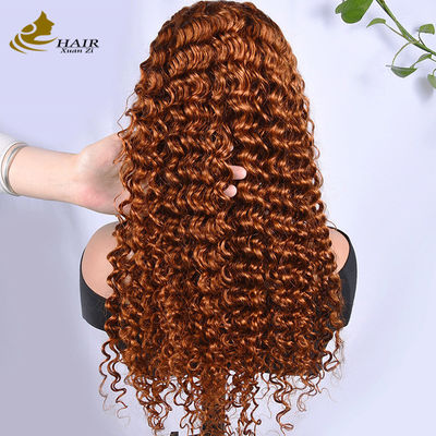บอร์กุนดี้ ผ้าใบผมมนุษย์ที่กําหนดเอง สไตล์ Afro Kinky Curly