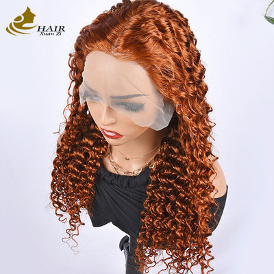 บอร์กุนดี้ ผ้าใบผมมนุษย์ที่กําหนดเอง สไตล์ Afro Kinky Curly