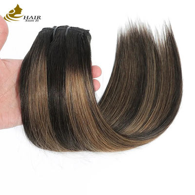 สายตรง ไม่เห็นคลิปในเส้นผม ขยายหางม้ามนุษย์ สีเปียโน