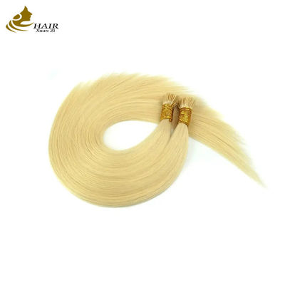 OEM Keratin I Tip การขยายเส้นผมที่ผูกไว้ก่อน 50 สาย / แพ็ค