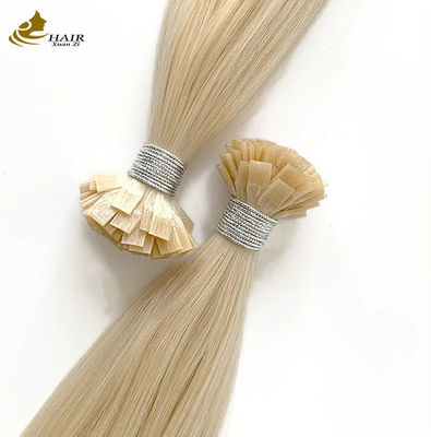 613 สี Pre Bonded มนุษย์ I Tip Hair Extensions แพลต 28 นิ้ว