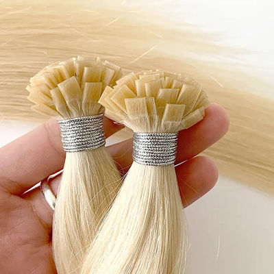 613 สี Pre Bonded มนุษย์ I Tip Hair Extensions แพลต 28 นิ้ว