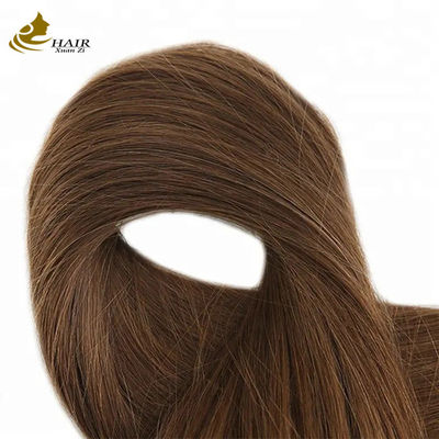100% Virgin Human Nano Micro Ring Hair Extension สีน้ําตาล