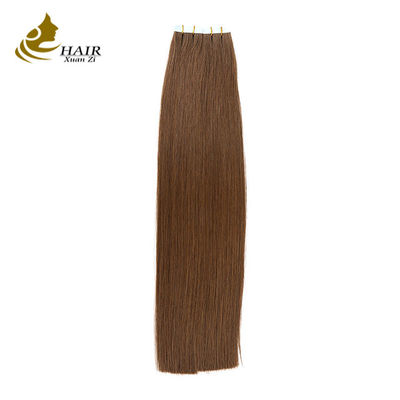 Wholesale Virgin Russian Hair 100% Remy Cuticle Hair Tape ในเส้นขยายผม