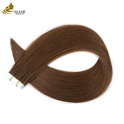 Wholesale Virgin Russian Hair 100% Remy Cuticle Hair Tape ในเส้นขยายผม