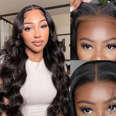 วัสดุผม ผมมนุษย์ เส้นผมมนุษย์ ผ้าขน 14"-30"