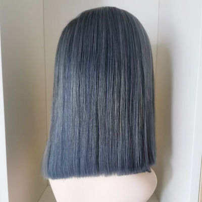13X4 4X4 13X6 ผ้าพันคอ หน้าผาก Raw บราซิล Virgin หัวมนุษย์ Wig สั้น Bob Wig