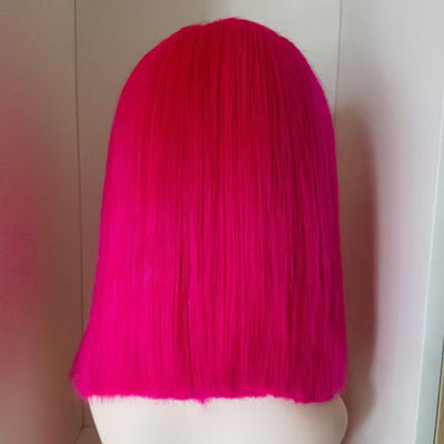 13X4 4X4 13X6 ผ้าพันคอ หน้าผาก Raw บราซิล Virgin หัวมนุษย์ Wig สั้น Bob Wig