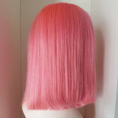 13X4 4X4 13X6 ผ้าพันคอ หน้าผาก Raw บราซิล Virgin หัวมนุษย์ Wig สั้น Bob Wig