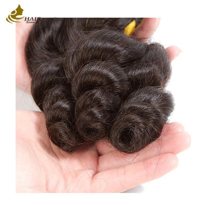 ไม่ผ่านการแปรรูป 100% ของมนุษย์ธรรมชาติ บราซิล Virgin Loose Wave Hair Bundle