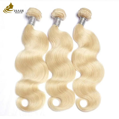 ผมมนุษย์ชาวบราซิล สีคลื่นร่างกาย สีเงา 613 Remy ขยายผมมนุษย์