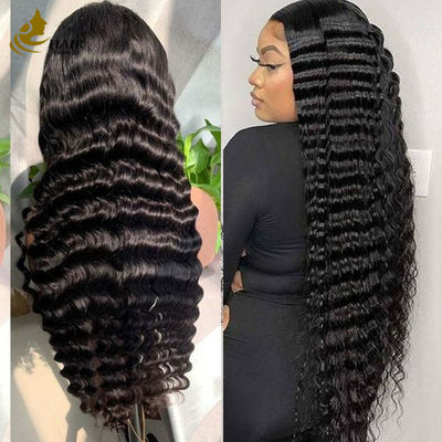 13*4 ผ้าพันคอ กลมคลุมคลื่น ผ้าพันคอผมมนุษย์ ผ้าพันคอผมธรรมชาติ สีดํา